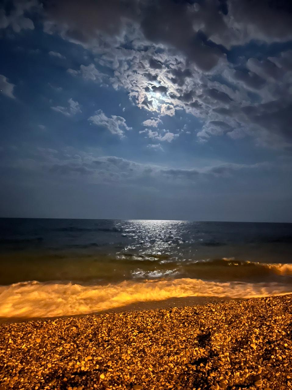 Konyaalti beach at night Liman